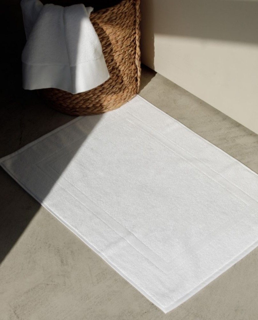 BASSOLS Alfombra De Bano Mare Blanco Online