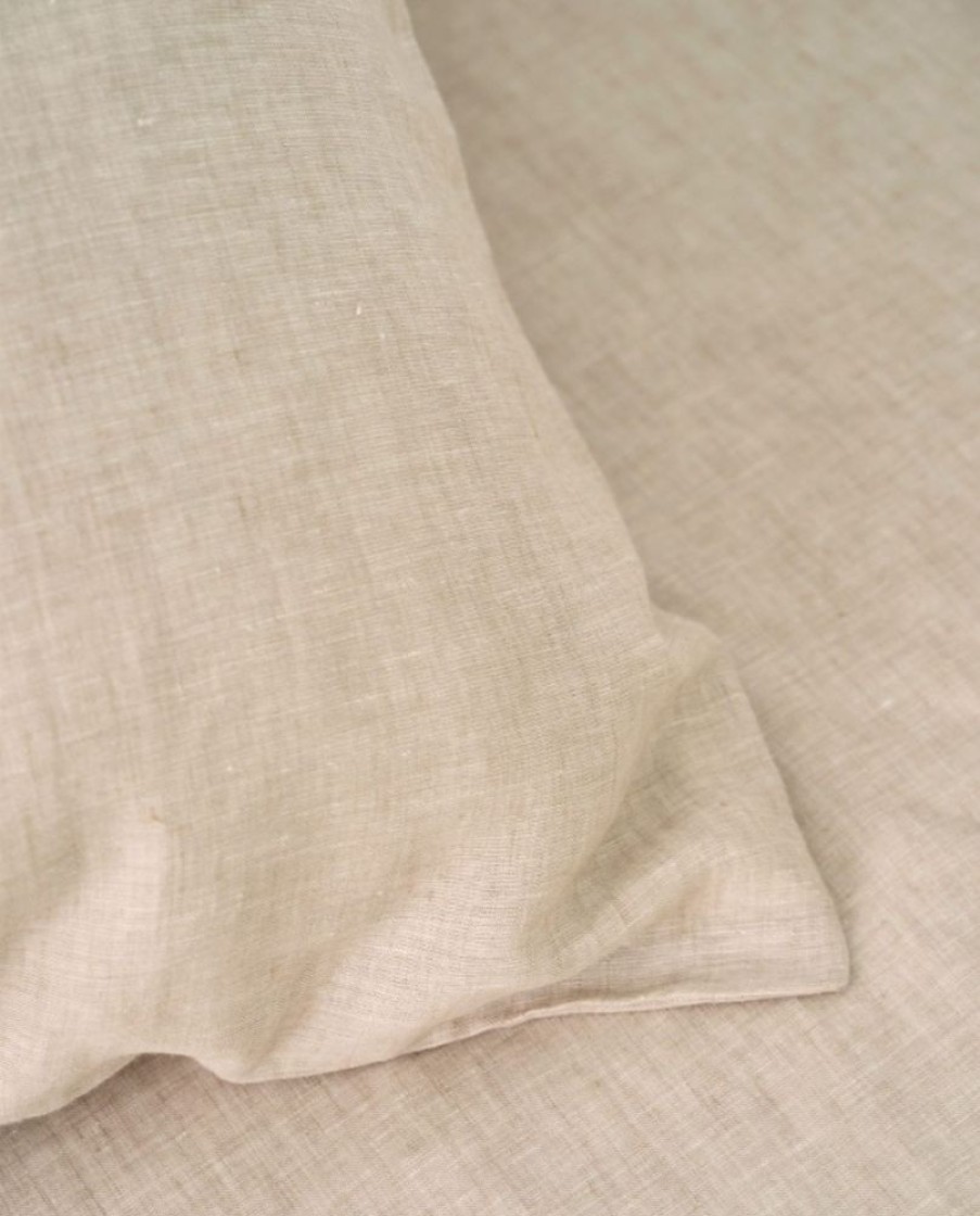 BASSOLS Funda De Almohada Linen Beige Best