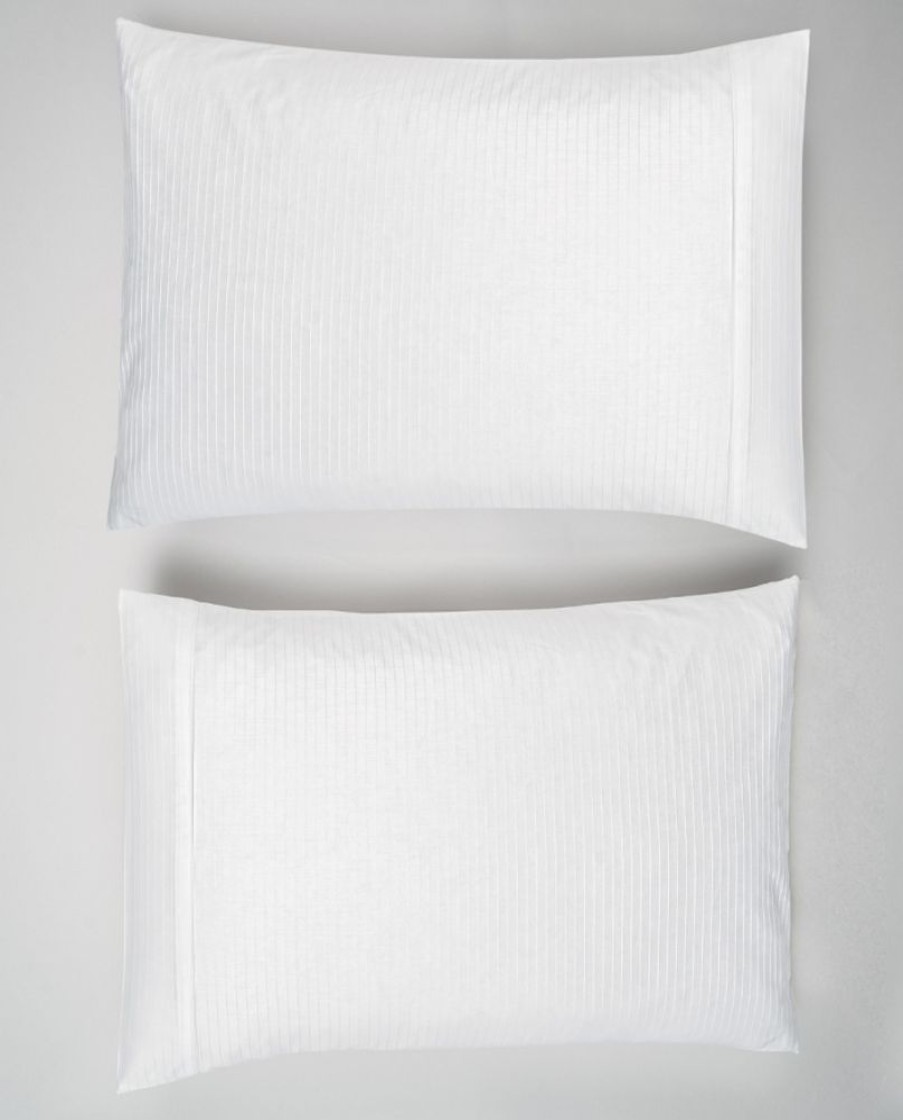 BASSOLS Fundas De Almohada Luxor Blanco Online