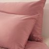 BASSOLS Fundas De Almohada Sahara Rosa Mate De Algodon Lavado Wholesale