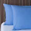 BASSOLS Fundas De Almohada Cotton Azul Hot